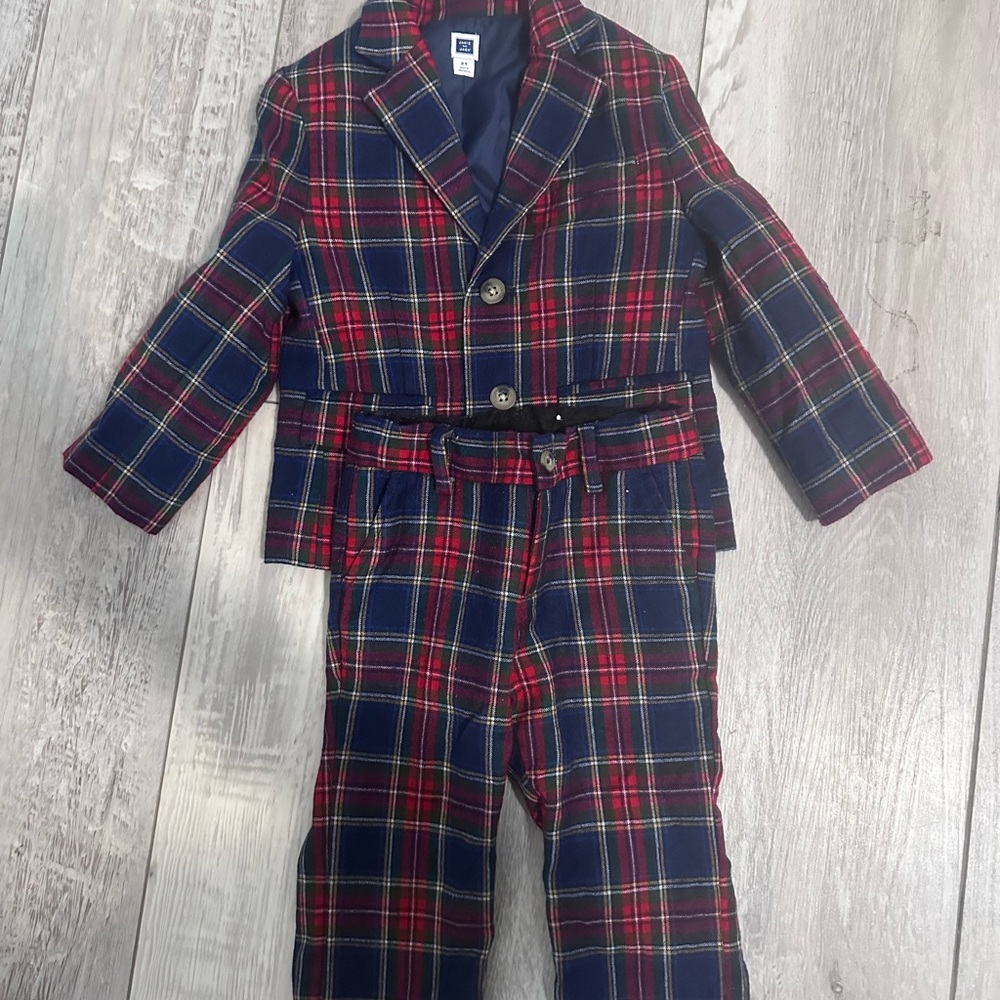 Janie and jack suit set